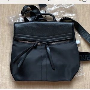 Botkier Trigger Mini Nylon Backpack black New